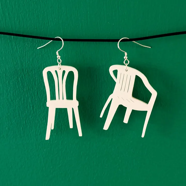 Boucles d'oreilles chaises DtMF