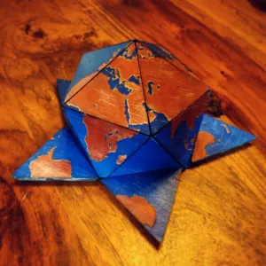 Dymaxion Puzzle by Wondiu