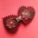 Thumbnail for Engrenage Cœurs en Padauk by Wondiu