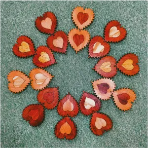 Inlayed Gear Hearts by Wondiu