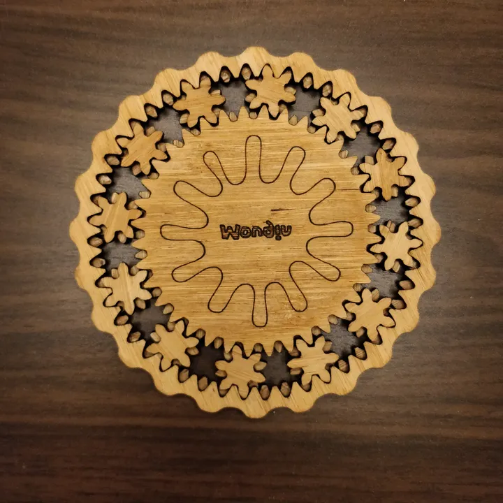 Sous-verre planétaire