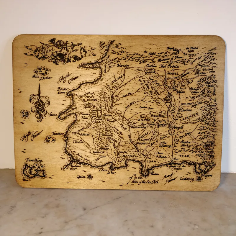 Carte de la Roue du Temps by Wondiu