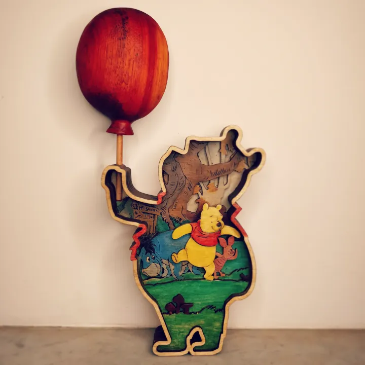 Winnie l'Ourson en multicouche